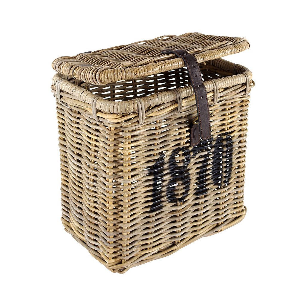 Kobolo Rattan Aufbewahrungskorb mit Deckel